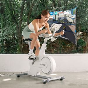 엑사이더 실내자전거 리얼 스핀바이크 ERG SIM 기능 지원 헬스 사이클 스피닝 즈위프트 홈트 유산소 운동기구