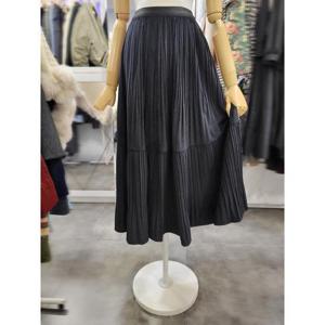 밸리걸 세이브존01 벨벳 밴딩 플리츠 스커트 220180-1