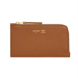 셀린 롱 지퍼 카드 지갑 - 서플 그레인 카프스킨 L10082O54 GHD1