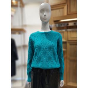 [플라스틱아일랜드]MARIO플라스틱아일랜드 케이블패턴라운드니트 PR4KL581