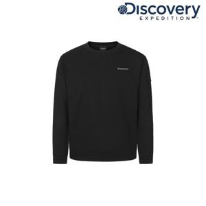 [디스커버리] 남성 소매포켓 맨투맨 DMMT35061-BKS