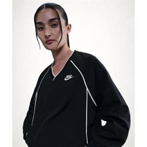 NIKE 스포츠웨어 윈드러너 풀오버 탑 W - 블랙세일 IM7448-010 1527825