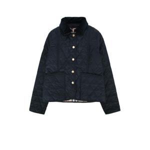 버버리 주니어 키즈 네이비 Erin 퀼트 자켓 8117612 A1222