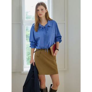 (올리브데올리브)OW4AB755 백 포인트 스트랩 셔츠