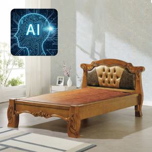 AI가 알아서 꺼주는 인체감지 3중(황토 옥 숯) SS 온돌침대 GC571