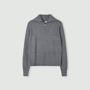 [코인코즈][정가89,000원]집업 하이넥 니트_CD6SP663