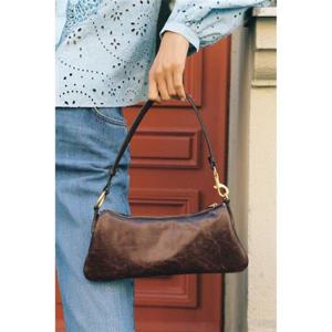 자라 ZARA 길쭉한 숄더백 - 초콜렛 6616610721 324386