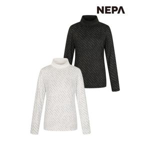 [네파]네파 여성 도노 프린트 라운드 티셔츠 7J45301