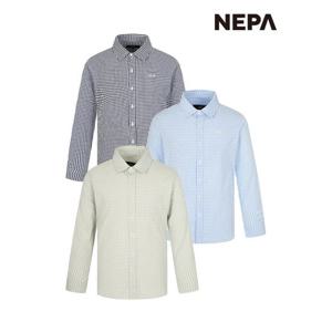 [네파]네파 남성 라이프 체크 긴팔 셔츠 7J31541