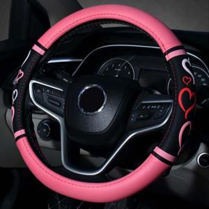 자동차 러브라인 논슬립 핸들커버 370 380공용 / 전차종