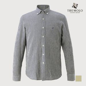 [트레몰로][TREMOLO] 스몰 체크패턴 C셔츠_TRNNLYS1336