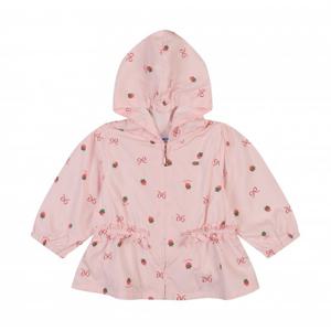 압소바 HK(아기점퍼) 베라 후드 화섬 점퍼(핑크)(26년봄신상) (A1123106A)