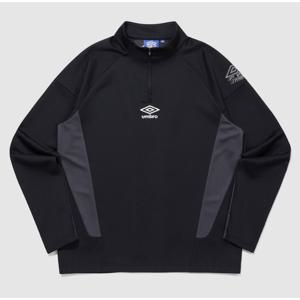 엄브로 PTR 필드 트레이닝 풋볼 반집업 BB UQ121SFS21 BLK0