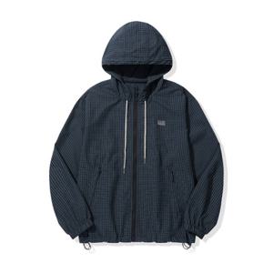 [코드그라피]코드그라피 체크 후드 점퍼 다크 네이비 CBFSUJP002