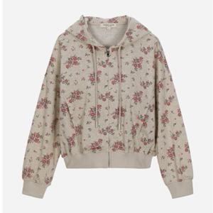 [써스데이아일랜드](T256MST139W)플라워패턴 후드 집업