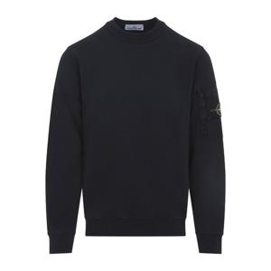 스톤아일랜드 패치 로고 슬리브 크루넥 스웨트셔츠 L1S15610001