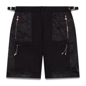 카사블랑카 마운틴 카모 니 랭스 카고 쇼츠 MPF25TR32301 BLACK