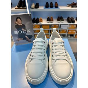 [소다]남성 캐주얼 3cm 스니커즈 화이트 CMM4560_DG