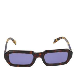 프라다 렉탱귤러 아세테이트 틴티드 렌즈 선글라스 0PRA12S 17N