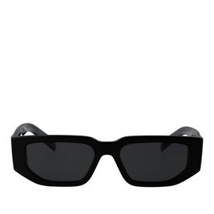 프라다 블랙 렉탱귤러 선글라스 0PR09ZS 1AB5S0