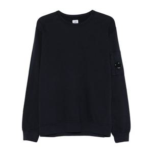 CP컴퍼니 라이트 플리스 렌즈 크루넥 스웨트셔츠 RCCMSS711A002