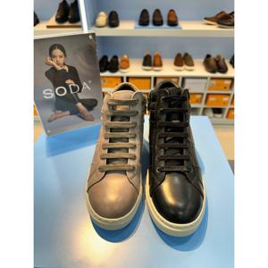 [소다]여성3.5센치 하이탑 스니커즈 FLF427_DG