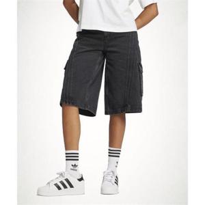 ADIDAS 아디다스 ADILENIUM 2 데님 카프리 숏 팬츠 - 블랙 JM9283 1533909