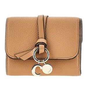 끌로에 플랩 클로저 스티치 엣지 지갑 C21WP945 F57 26X