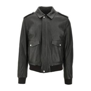 프라다 버튼 플랩 포켓 가죽 재킷 UPW604SOOO 18OK F0002