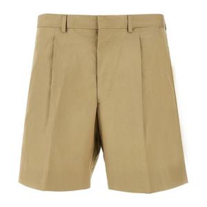 프라다 플리츠 프론트 스트레이트 컷 쇼츠 UP0424SOOO 1XV2 F03