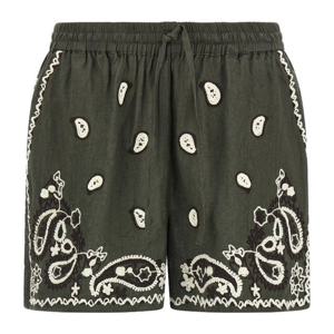 패로슈 비치26 자수 드로스트링 리넨 쇼츠 D210607RBEACH26 007