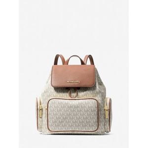 마이클코어스 메리트 카고 백팩 스몰 - MK 시그니처 35S6G0WB5B150 바닐라