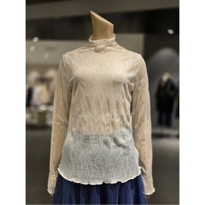 르니앤맥코이 폴라넥 시스루 티셔츠 (MN04TS406FJY)