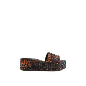 펜디 로고 자수 플랫폼 샌들 8R8515AWD7