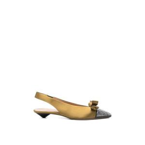 끌로에 앨바 보우 디테일 포인티드 토 펌프스 CH26S16GWM21B