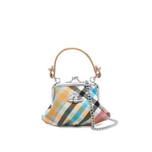 비비안웨스트우드 플레이드 미니 백 5A010005WW01CV