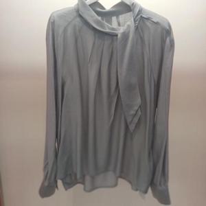 Latium HC06 봄느낌 편한 옆똑딱이 언발 세미정장 쉘유타이 블라우스 T2613bl04G