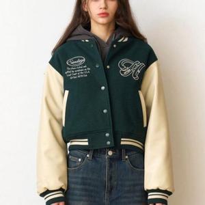 행텐 HC04 여성바시티 패딩점퍼 10490-111-802