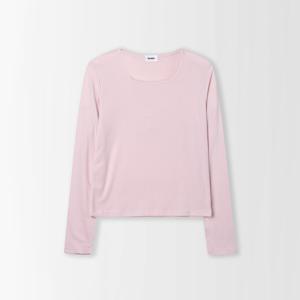 플레이블 여성 U넥 기본 티셔츠_PC6SE200