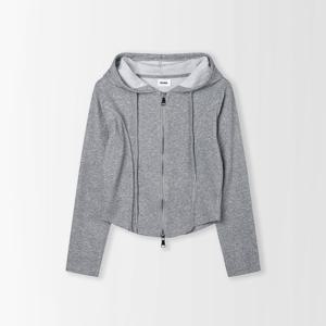 플레이블 여성 투웨이 슬림라인 집업 후드 가디건_PC6SD615