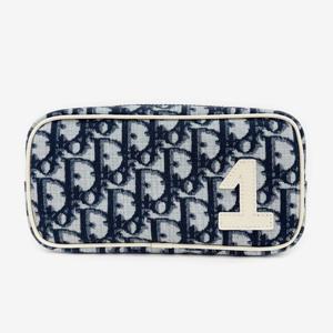 디올 오블리크 네이비 파우치 5VDIB44362