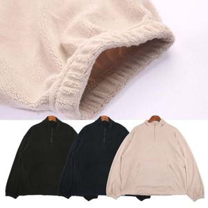 치엔 뽀글이 하프집업 티셔츠 OD-211055