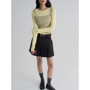 (356151WM4L) [에잇세컨즈] 투인원 풀오버  라이트 그린