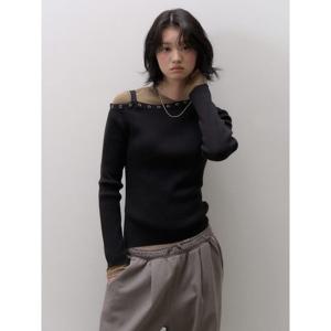 (356151CC44) [에잇세컨즈] 스터드 풀오버  애쉬