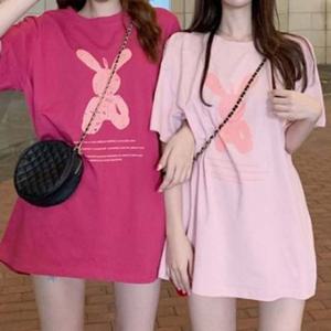 오버핏 박스티 반팔 티셔츠 ST200480