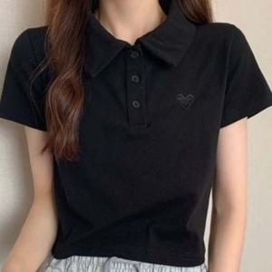 캡소매 카라 숏 티셔츠 ST1169 티셔츠