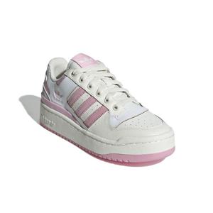 아디다스 포럼 볼드 스트라이프 스니커즈 런닝화 화이트 핑크 ID0404