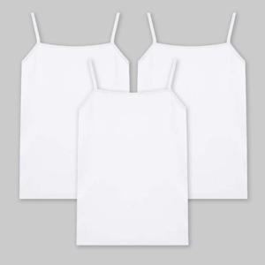 에센셜 스판 이너 나시티 3장 SD-220934 흰나시