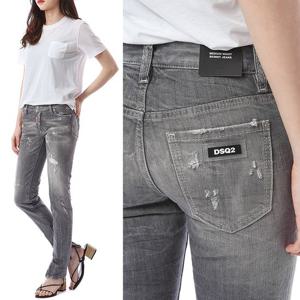 디스퀘어드 DSQ2 백포켓 러버패치 그레이진/75LB0446