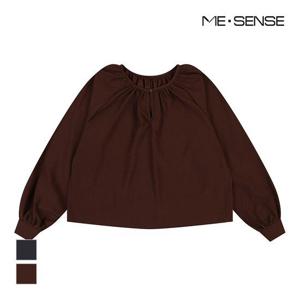 [미센스]MARIO셔링디자인 블라우스_MB49BLS312Z